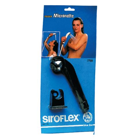 SIROFLEX Siroflex Fekete állítható zuhanyfej